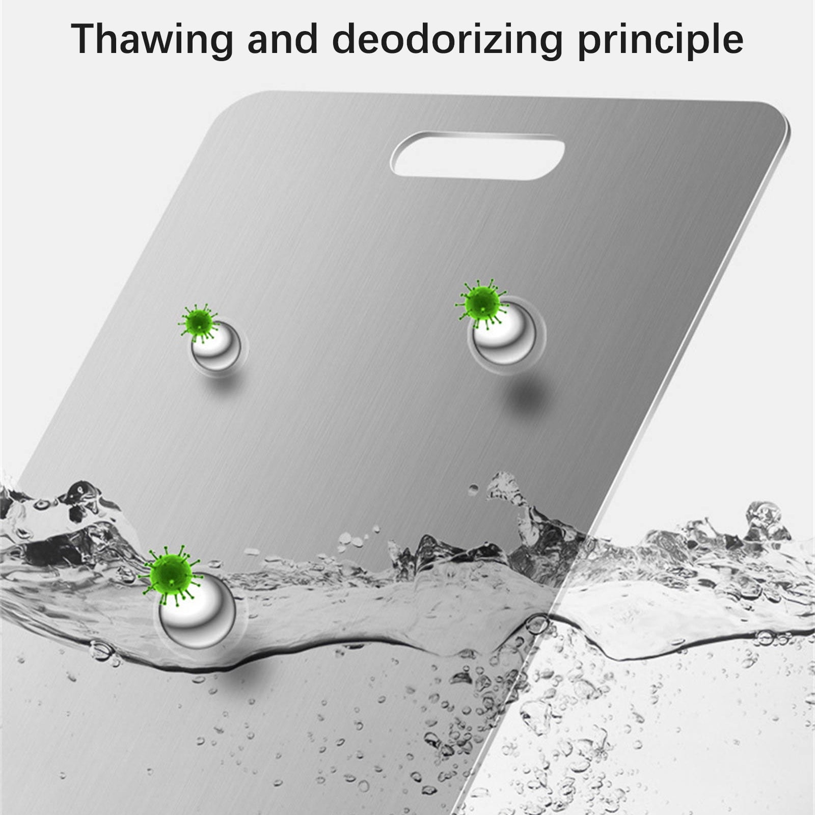 Titanium Cutting Board, 2025 Double Sided 100% Pure Titanium Cutting Boards for Kitchen, Food-Grade Chopping Board Cutting Mat for Home Kitchen Cooking, Easy to Clean and Storage (18 * 12in)