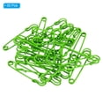 thumbnail image 3 of Uxcell Safety Pins 2.95 Inch Large Metal Sewing Pins Green 30Pcs, 3 of 5