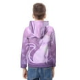 thumbnail image 3 of Espeon Hoodie with Pocket Cartoon Anime for Boys Girls Teens Gift, 3 of 6