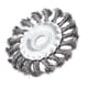 thumbnail image 5 of Cepillo de alambre de pulido Cepillo de extremo de alambre para taladro Diámetro del orificio del cenador de 16 mm / 0,62 pulg. 100mm Zulema Rueda de alambre de nudo, 5 of 7