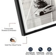 thumbnail image 4 of Luxury Test Drive Shadowbox Print Sports Framed Prints by Notoriart, Black Frame, 37 x 55, 4 of 7