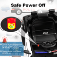 thumbnail image 3 of East doll 12V Powered Ride on Electric Police Truck Car for Kids, 12 Volt Ford Kids Ride on Toys with Remote Control, 4 Wheeler for Kids Age 1-3Y, 3-5MPH, Megaphone, Music, 3 of 12