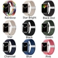 thumbnail image 2 of LEIXIUER (1Pack/3Pack) Braided Solo Loop Strap for Apple Watch Bands 44mm 40mm 38mm 49mm 45mm 42mm 41mm for Women Men, Elastic Adjustable Nylon Wristbands for iWatch Series Ultra 8 7 SE 6 5 4 3 2 1, 2 of 9