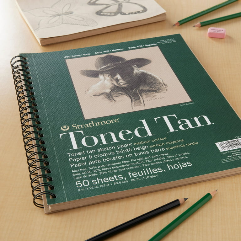 Strathmore Sketch Paper 400 Series - Toned Tan - 19 x 24 - Sam Flax  Atlanta