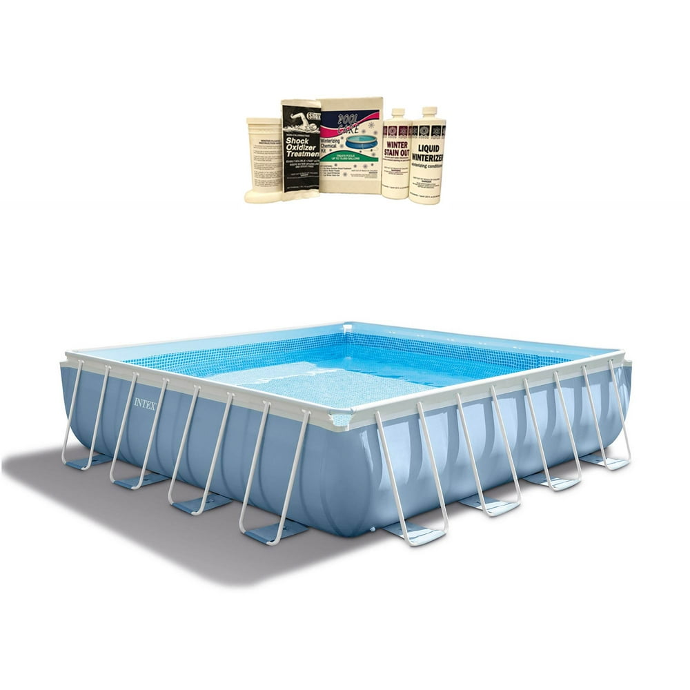 winterize above ground intex pool