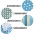 thumbnail image 2 of Lot of 2 Handy Helpers 4-Pack Multi-Purpose Microfiber Cloths Size 15”x18” – Super Absorbent and Versatile Cleaning Cloths for Household, Kitchen, and Car Use, 2 of 4