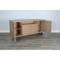 thumbnail image 5 of Sunny Designs Vivian Modern Mahogany Media Console Server in Light Brown, 5 of 9