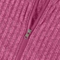 thumbnail image 4 of Suéteres para Mujer, Sudaderas de Punto de Larga con Cremallera, Sudaderas Acanaladas, Sudaderas Casuales Holgadas con Bolsillo. Rosa M, 4 of 9