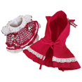 thumbnail image 1 of Niannyyhouse Caperucita Roja Vestido Capa 6 Pulgadas/15 Cm Accesorios De Ropa De Muñeca De Felpa, 1 of 5