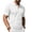 White, variant on DeHolifer Mens Shirts Solid Color Turndown Collar Short Sleeve Casual Shirts Work Office Travel Outdoor Daily Wear Wine 3XL
