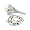 thumbnail image 3 of Freshwater Cultured Pearl Ring 6-7mm in Sterling Silver, 3 of 4