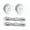 White black dot lace, variant on Shoelace Turn Automatic Buckles Adjustable Adults Kids Sneaker Shoelaces None Tie Shoe Laces Quick Stretching Lock