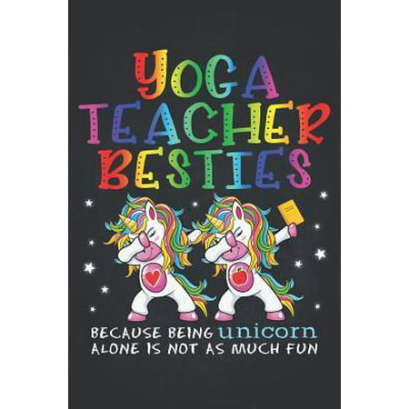 Unicorn Teacher: Yoga Teacher Besties Teacher's Day Best Friend Composition Notebook College Students Wide Ruled Lined Paper Magical da