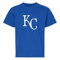 thumbnail image 3 of Youth Soft as a Grape  Royal/Gray Kansas City Royals Two-Pack T-Shirt Set, 3 of 3