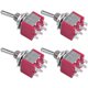thumbnail image 1 of 4 interruptores basculantes DPDT de encendido/apagado/encendido con terminales de 6 pines CA 250 V 2 A 120 V 5 A, 1 of 5