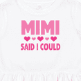 thumbnail image 4 of Inktastic Mimi Said Could Funny Granddaughter Girls Toddler Dress, 4 of 5