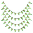 thumbnail image 1 of KAKOWELY 4 juegos de guirnaldas de fútbol, banderines de papel para fiestas de fútbol, decoraciones para fiestas de cumpleaños con temática de fútbol americano, 1 of 5