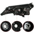thumbnail image 3 of LABLT Headlights Replacement for 2013-2015 Toyota RAV4 Headlights Pair Left+Right Side(Passenger Driver Side), 3 of 6
