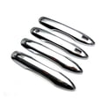 thumbnail image 1 of 4pcs Chrome Silver Car Exterior Side Door Handle Frame Cover Trim For 2 2022 2023, 1 of 1