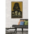 thumbnail image 2 of Star Wars: Return of the Jedi - Gold Illustration Wall Poster, 22.375" x 34" Framed, 2 of 6