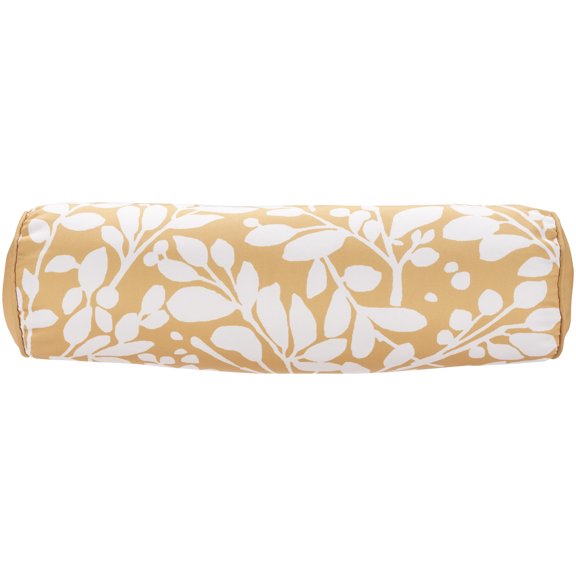 Nourison Pillows Leaf Storm Yellow 6" x 20" Throw Pillow