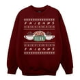 thumbnail image 1 of Friends Girls Fair Isle Central Perk Sweatshirt, 1 of 4