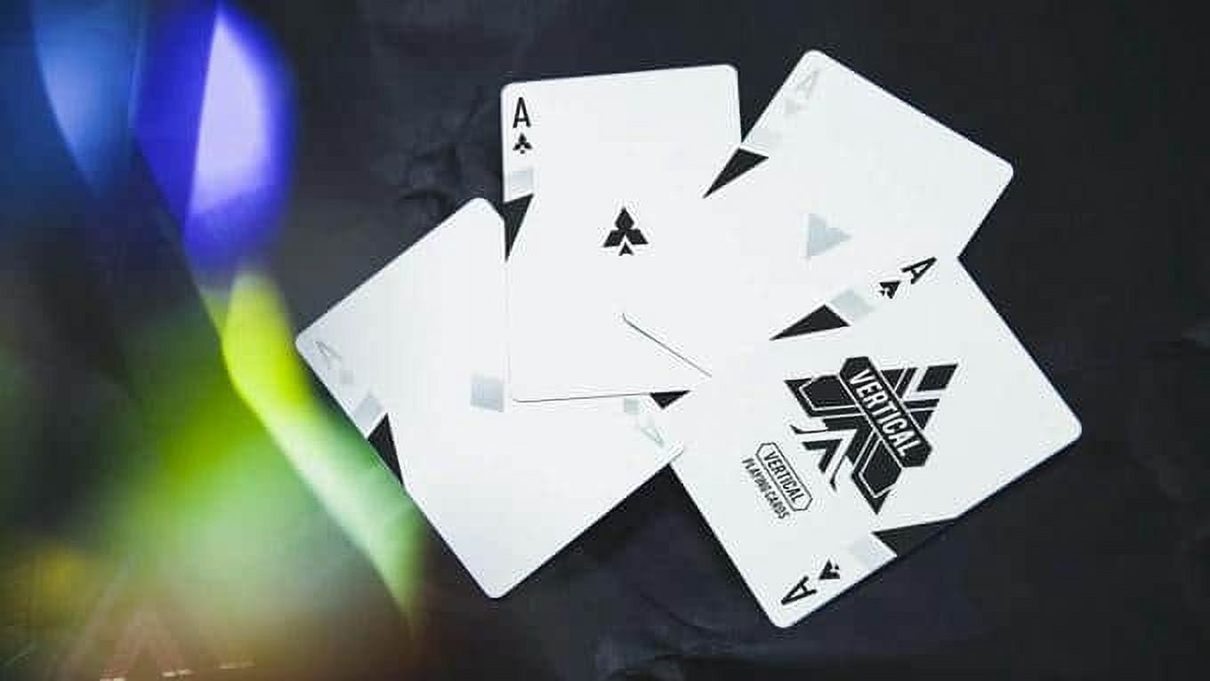 Vertical Standard (Black, Holo Tuck) Playing Cards by ARK