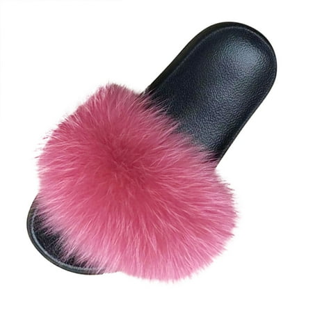 

Fashion Summer Women Round Toe Slippers Non-Slip Solid Colorful Outdoor Shoes