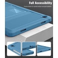 thumbnail image 7 of MoKo Case Compatibility with Galaxy Tab A11+ Plus/A9+ 11-Inch 2026/2024, Shockproof Full Body Rugged Stand Back Cover with Built-in Screen Protector for Galaxy Tab A11+/A9 Plus Tablet,Turquoise, 7 of 7