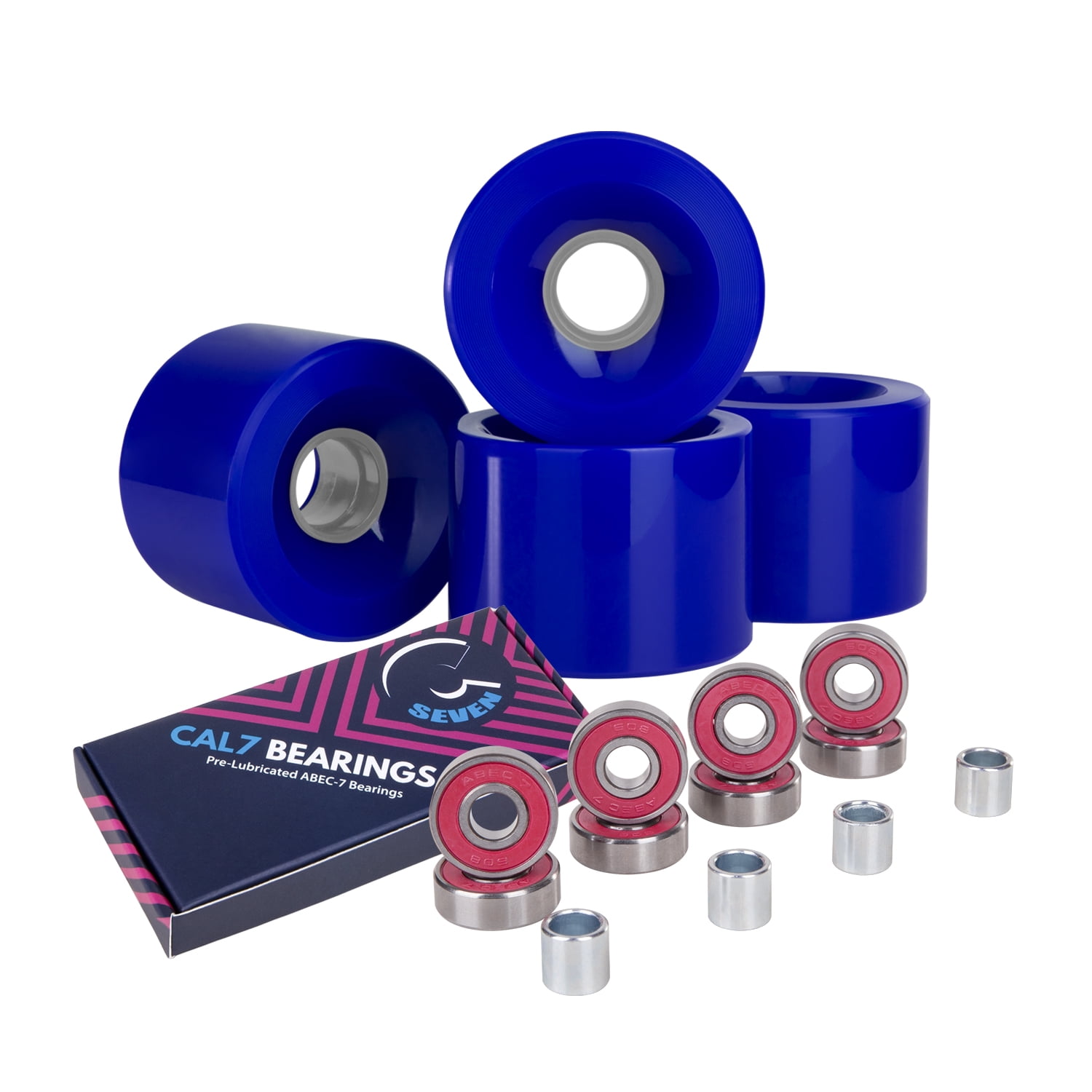Cal 7 Polyurethane Skateboard Wheels for Street and Park 60x44mm 83A
