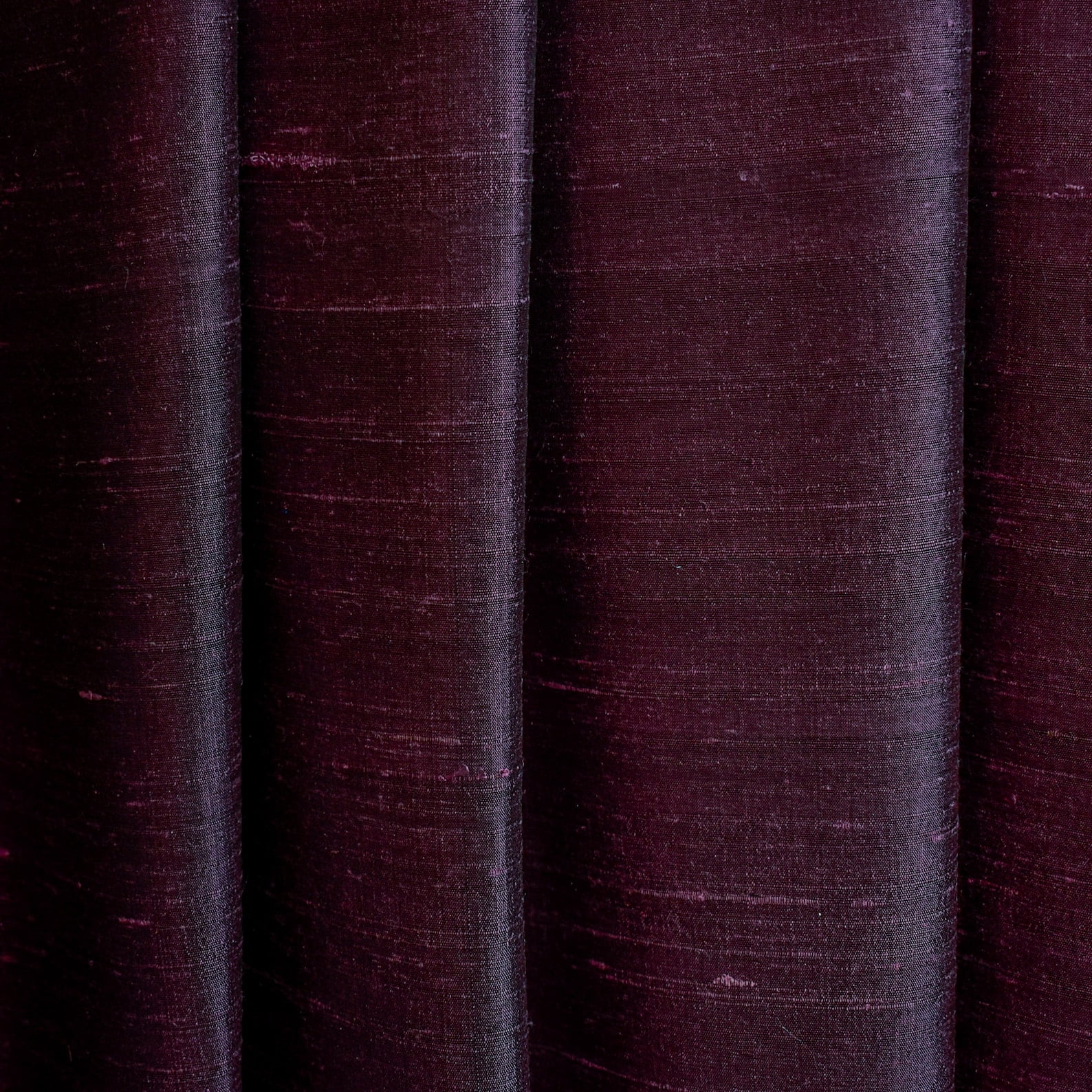 Fabric Mart Direct Fabric Silk, Dark Wine Dark Wine Silk Dupioni Fabric, Purple Silk Fabric Designer Silk Fabric By The Yard, 16 Continuous Yards 41 inches width Silk Dupioni Fabric by Yard Upholstery