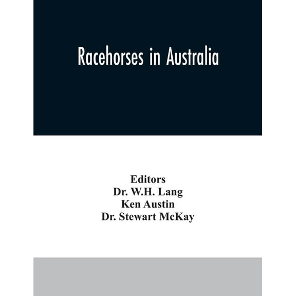 Racehorses in Australia, (Paperback)