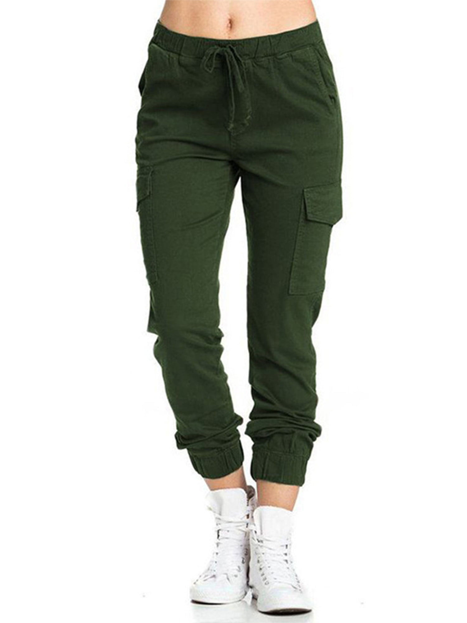 Avamo Womens Cargo Hiking Pants Elastic 