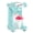 Aqua, variant on Nostalgia Retro Snow Cone Maker, Countertop Shaved Ice Machine and Snow Cone Maker, Red