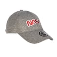 thumbnail image 2 of Gorra Nasa I Original Nueva Curva Gris, 2 of 4