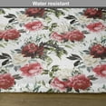 thumbnail image 6 of Ambesonne Country Place Mats Set of 4, Watercolor Pink Roses, Standard Size, Dark Coral Maroon, 6 of 6