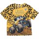 thumbnail image 5 of Pack de 3 camisetas Monster Jam Maximum Destruction Earth Shaker Mohawk Warrior para niños pequeños, amarillo/gris/morado, 6, 5 of 8
