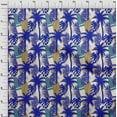 thumbnail image 4 of oneOone Cotton Poplin Twill Blue Fabric Tropical Diy Clothing Quilting Fabric Print Fabric By Yard 56 Inch Wide, 4 of 4