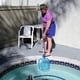 thumbnail image 1 of Fiudx Rastrillo Recogedor de Hojas, Red de Malla Fina, Estructura de Plástico Ligero, Limpieza Eficiente de Piscinas, Uso En Estanques y Jacuzzis, Fácil Manejo, Opciones de Varilla de Extensión, Tama, 1 of 6