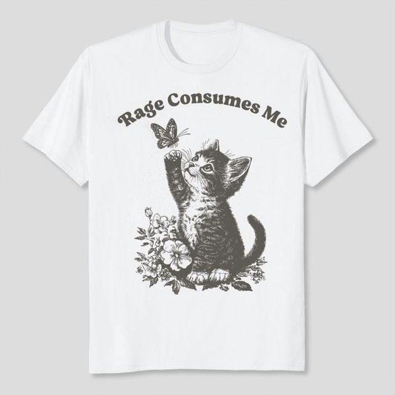 Rage Consumes Me Unisex T-Shirt, Sizes S-5XL - Gategoo