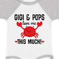 thumbnail image 4 of Inktastic Gigi and Pops Love Me Grandchild Boys or Girls Baby Bodysuit, 4 of 5