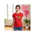 thumbnail image 1 of Playera Blusa De Frambuesa Raspberry Sweet & Tasty – Dulce Estilo que Te Hace Brillar Color Rojo Talla Mediana Marca Emil SaEs, 1 of 4