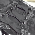 thumbnail image 4 of Cinturón de mujer de encaje transparente, ancho, moldeador y elástico. Negro, 4 of 9