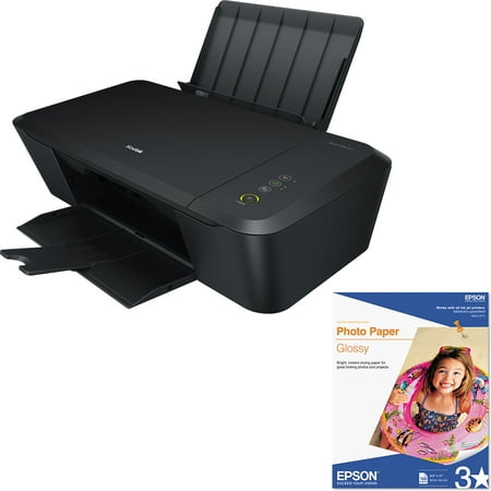 Kodak VERITE 55 Eco Inkjet Wireless Multi-function Printer Bundle with Paper, 100 sheets