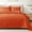 Orange, variant on Exclusivo Mezcla Twin Quilt Bedding Set, Lightweight Soft Bedspreads Coverlets with 1 Pillow Sham, Modern Orange Quilts Twin XL Size for All Seasons