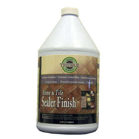 Trewax Professional Stone and Tile Indoor and Outdoor Sealer Finish,
