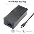 thumbnail image 3 of 65 W 20V 3.25A USB Type C AC Adapter for Lenovo ThinkPad ADLX65YDC2A ThinkPad X280 X380 X390 L390 E480 Laptop Charger, 3 of 10