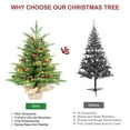 Bringstar 2FT PreLit Christmas Tree Tabletop, Artificial Green Xmas