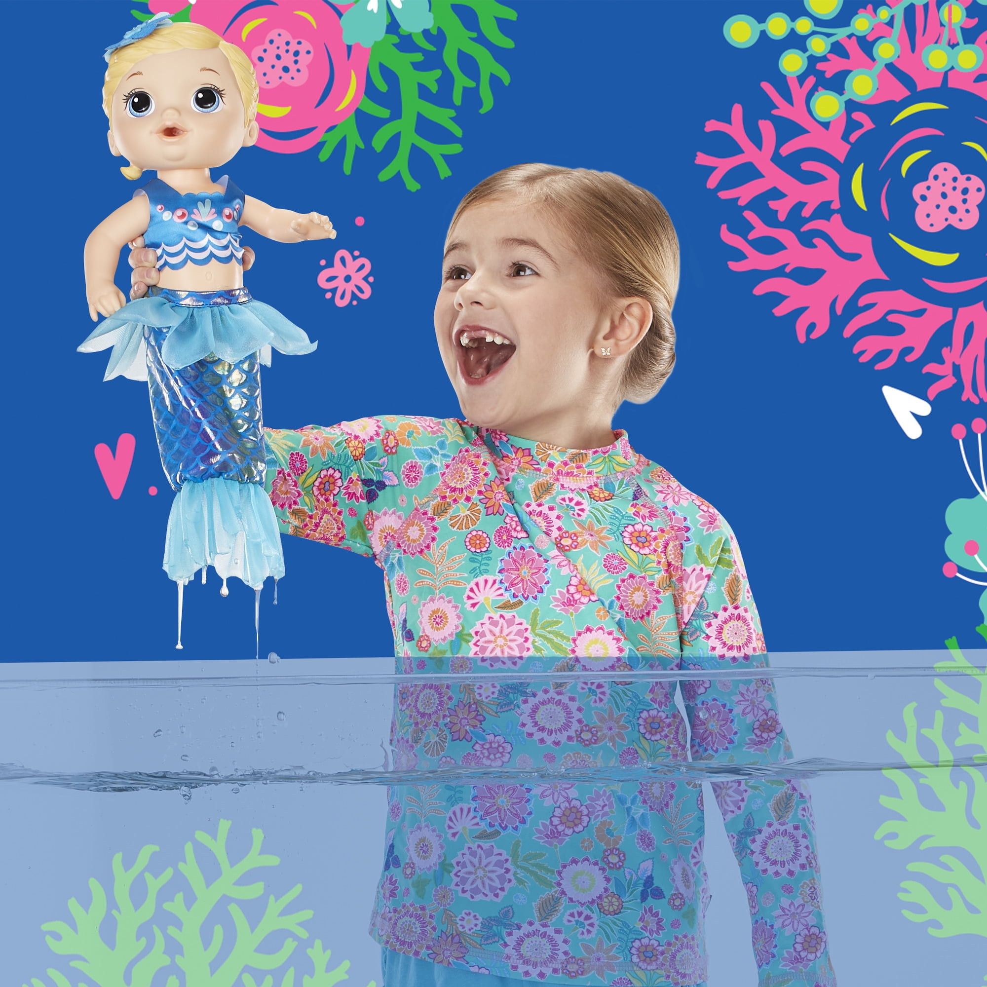 baby alive mermaid baby