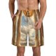 thumbnail image 1 of Fotbe Golden Drapes Pillars Clouds Trajes de Baño Estampados para Hombre, Shorts de Verano de Secado Rápido, Ropa de Playa, Bañadores-3X-Large, 1 of 6